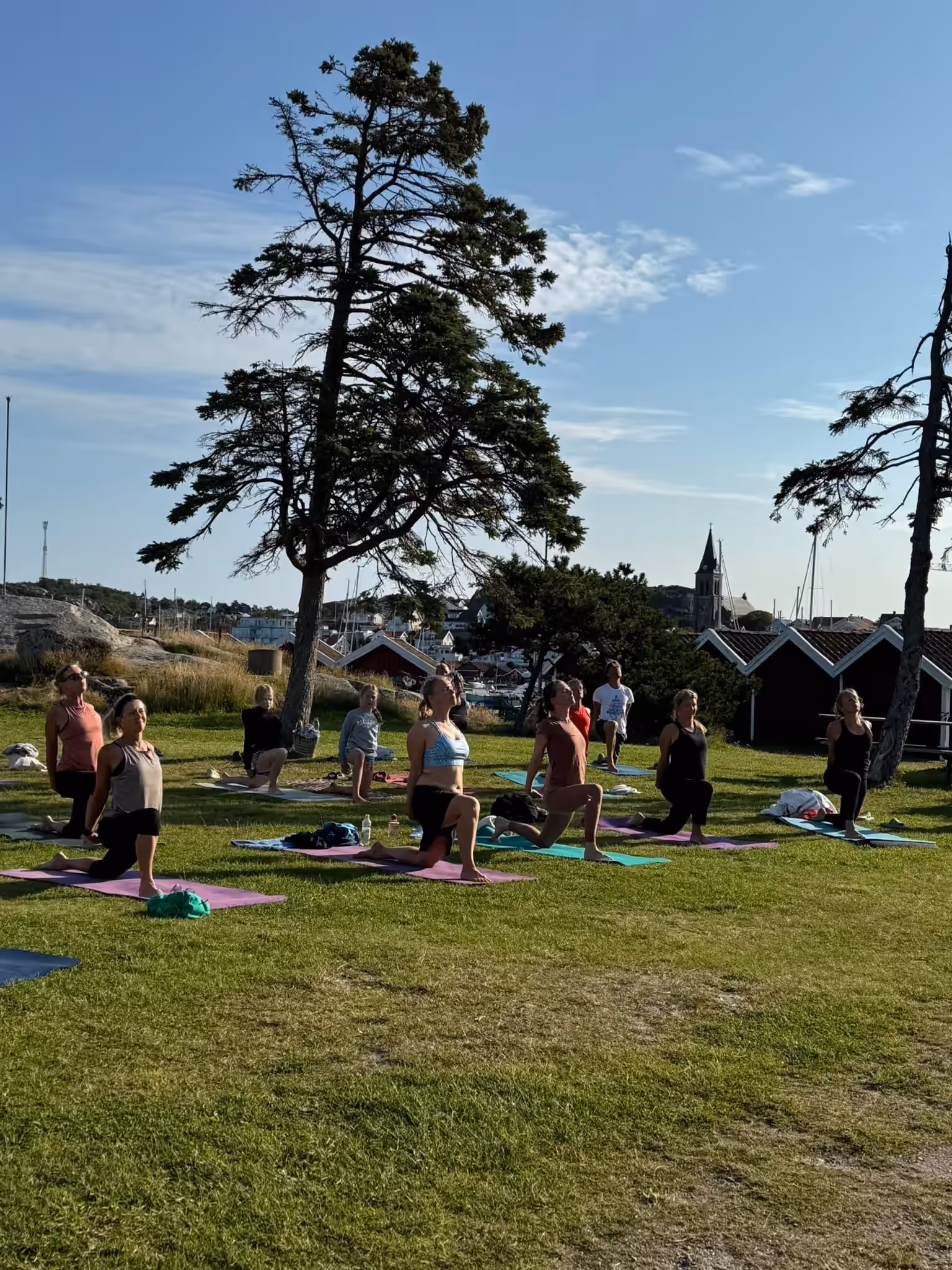 Gruppträning på Hälsan i Fjällbacka